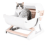 Cat Toilet Pet Toilet Semi-Enclosed Litter Box - Dog Hugs Cat