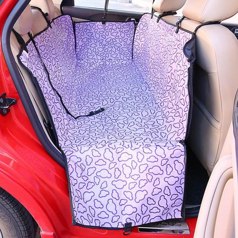 Car Back Seat Cover For Pet - Dog Hugs Cat