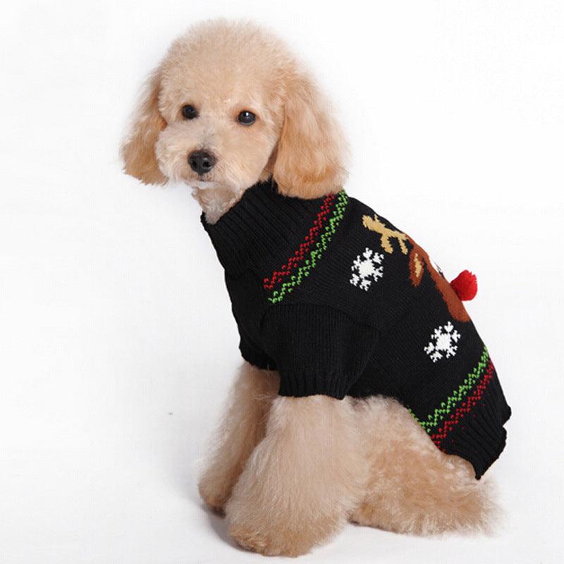 Christmas Pet Sweater - Dog Hugs Cat