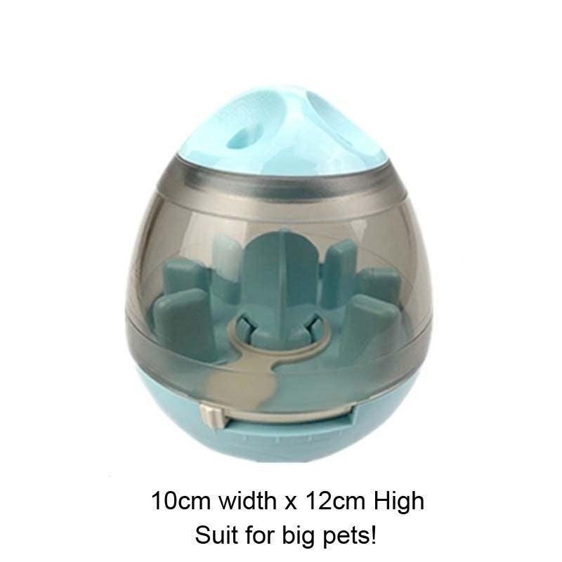 Interactive Cat Iq Treat Ball Toy Smarter Pet Toys Food Ball Food Dispenser For Cats Playing Training - Dog Hugs Cat