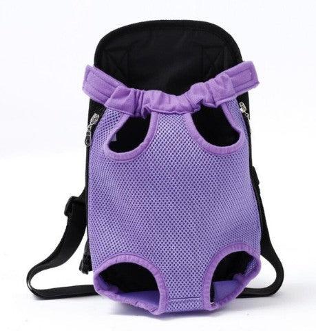 Go Out Portable Chest Shoulder Pet Bag Breathable Travel Pet Bag - Dog Hugs Cat