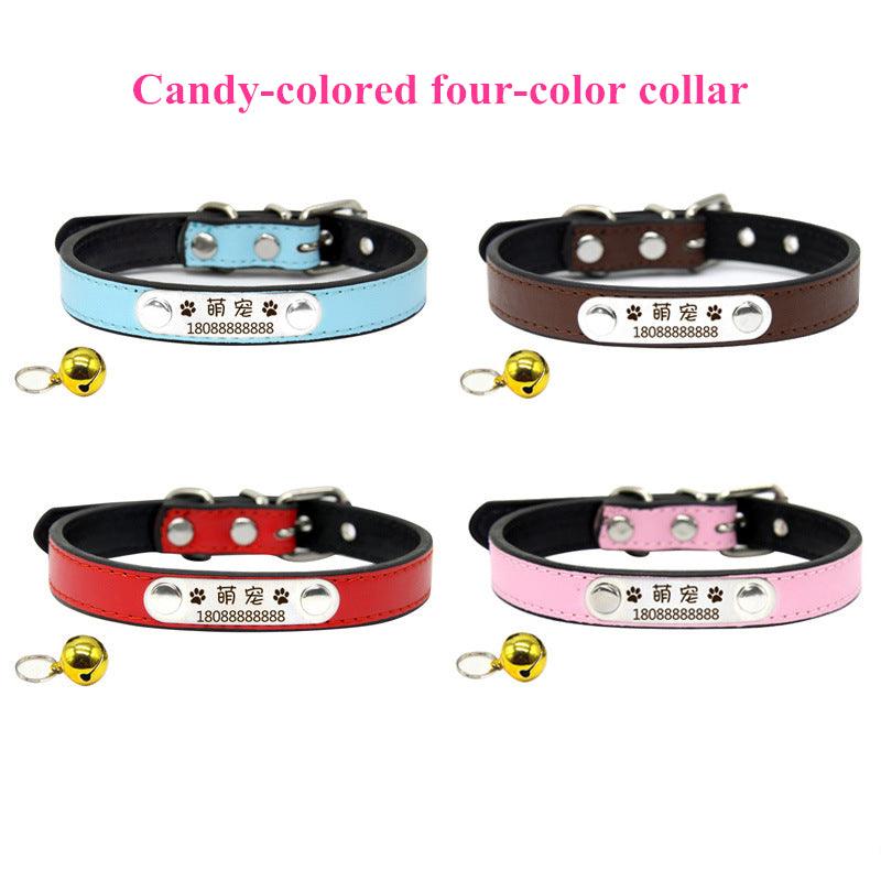 Anti-Lost Custom Dog Collar Cat Collar - Dog Hugs Cat