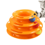 Interactive Funny Four Layer Cat Turntable Pet Ball Tower Tracks Toy - Dog Hugs Cat