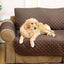 Sofa Reversible Slipcover Furniture Protector - Dog Hugs Cat