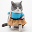 Funny Cat Costume Uniform Suit Cat Clothes Costume Puppy Clothes Dress Up Costume Party Clothing For Cat Cosplay Clothes - Dog Hugs Cat
