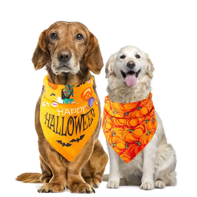 Halloween Pet Saliva Towel - Dog Hugs Cat