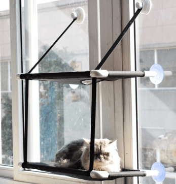 Cat Bed Cat Hammock Cat Hammock Window Sill Single Layer Double Layer Super Suction Cup Cat Cushion Nest Cat Litter Pet - Dog Hugs Cat