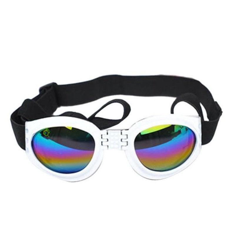 Foldable Medium Size Waterproof Goggles Uv Protection Sunglasses - Dog Hugs Cat