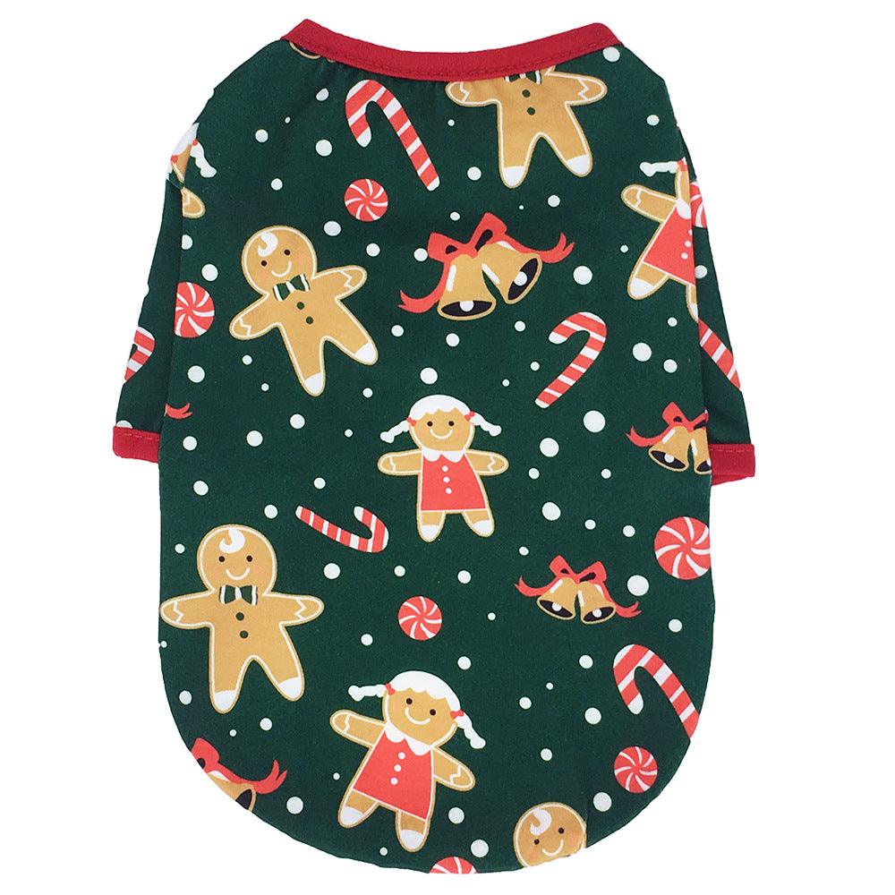 Christmas Series New Dog Clothes - Dog Hugs Cat