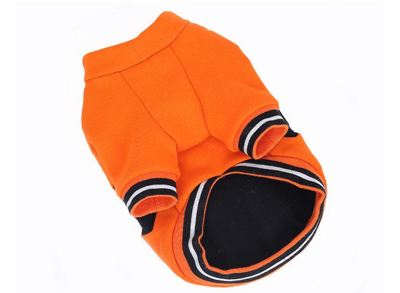 Puppy Dog Clothes Halloween Pumpkin Costume - Dog Hugs Cat