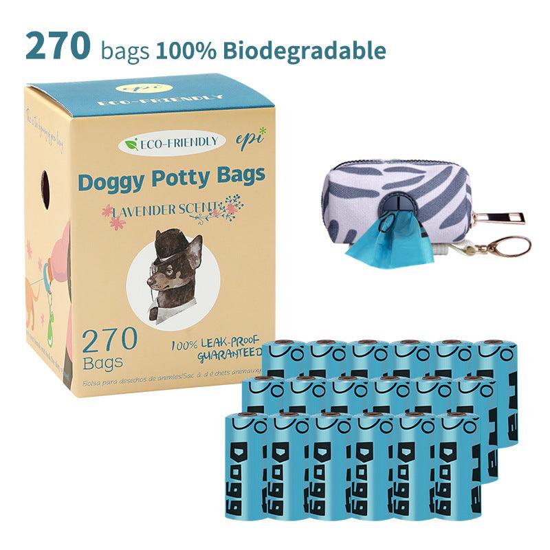 1.5 Silk Epi Eco-Friendly Degradable Poop Bag - Dog Hugs Cat