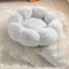 Pet Bed Mat New Pet Soft Dog Cat Blanket Flower Shaped Doghouse - Dog Hugs Cat