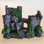 Fish Tank Resin Castle Decoration - Dog Hugs Cat