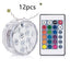 16 Colors RGB Submersible Pool Light with RF Remote Control - Illuminate Your Water Wonderland - Dog Hugs Cat