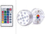 16 Colors RGB Submersible Pool Light with RF Remote Control - Illuminate Your Water Wonderland - Dog Hugs Cat