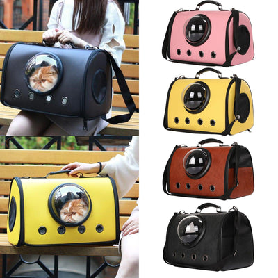Pet Carrier For Small Dogs, Cats Puppies - Dog Hugs Cat