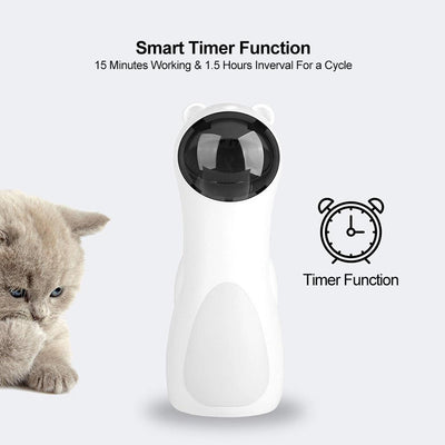 Automatic Laser Cat Toy Bear Laser Cat Toy Led Red Laser Cat Cat Toy - Dog Hugs Cat