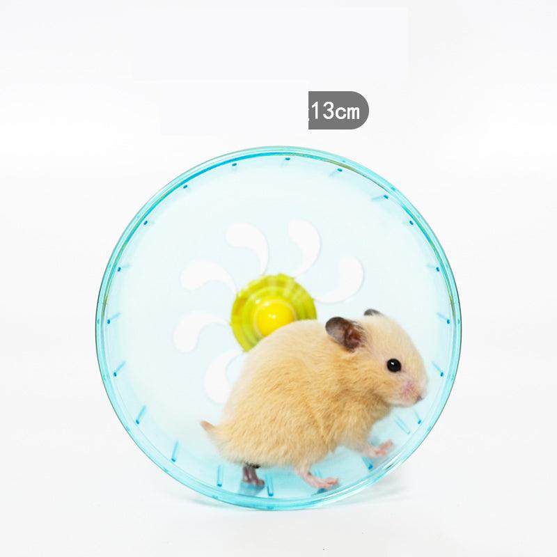 Hamster Running Wheel Hamster Cage Large Runner Golden Silk Bear Sports Ball - Dog Hugs Cat