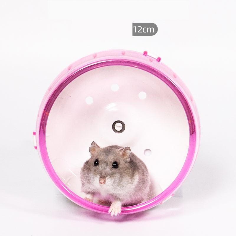 Hamster Running Wheel Hamster Cage Large Runner Golden Silk Bear Sports Ball - Dog Hugs Cat