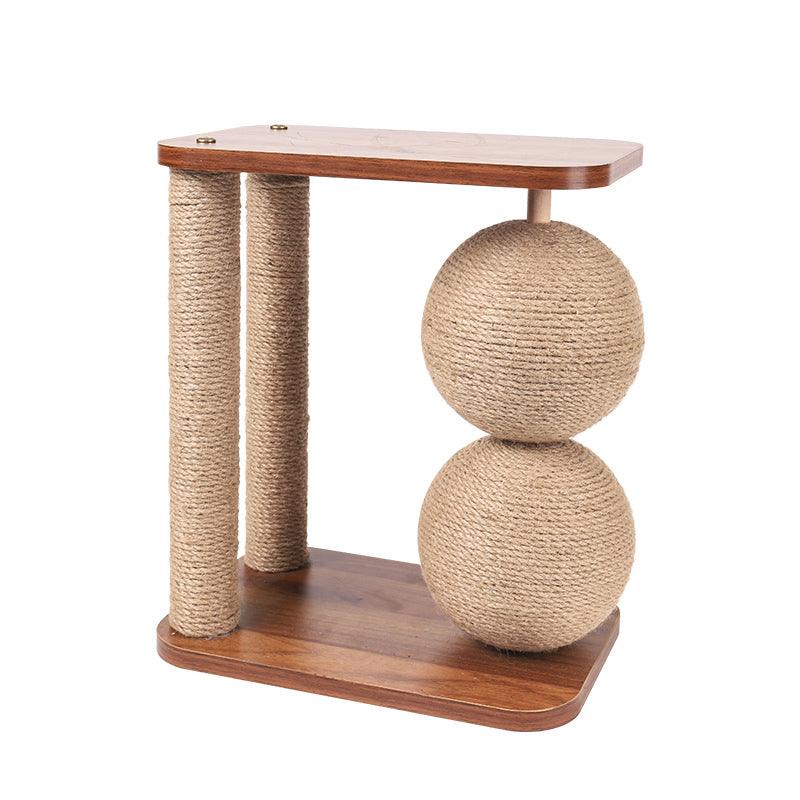 Climbing Frame Cat Litter Cat Tree Wear-Resistant Cat Scratching Board Cat Toy - Dog Hugs Cat