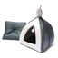 Cat House Cat House Villa Cat Bed Small Dog Kennel - Dog Hugs Cat