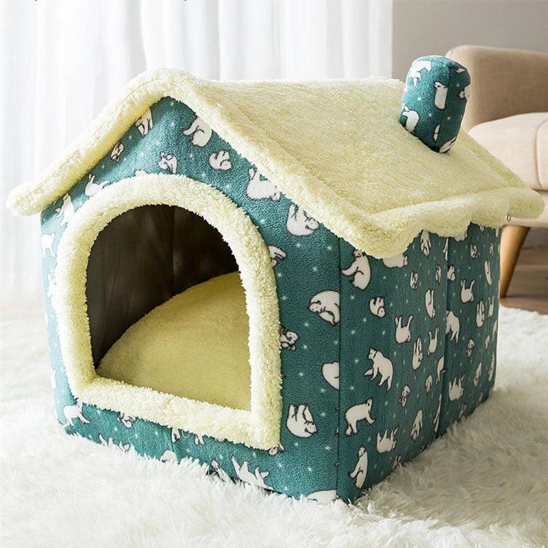 Pet Bed Small Dog Teddy Cat Litter Four Seasons Universal Dog House Dog Bed Pets Supplies - Dog Hugs Cat