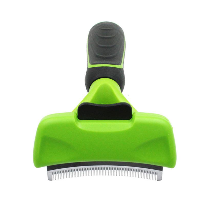 Combs Grooming-Brush Deshedding-Tool Pet-Hair-Remover Edge-Trimming Dog-Cat-Rake Furmine - Dog Hugs Cat