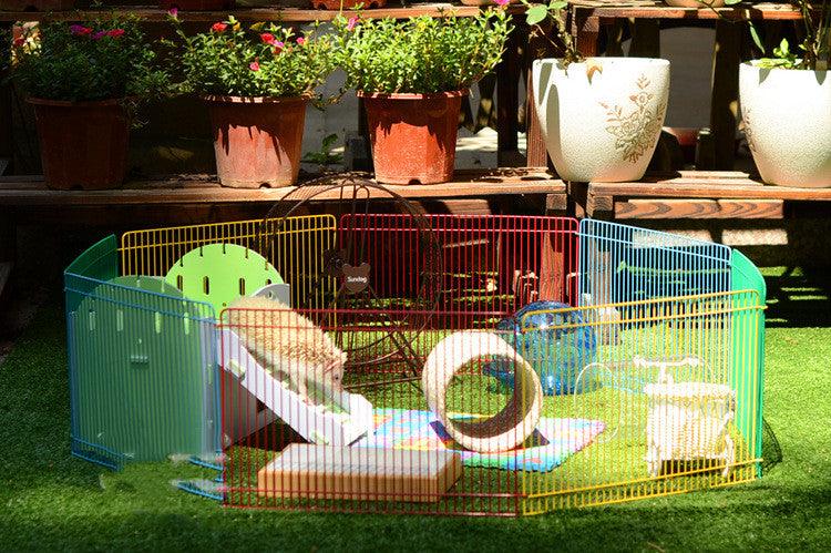 Hamster Cage Supplies Ventilation Fence - Dog Hugs Cat