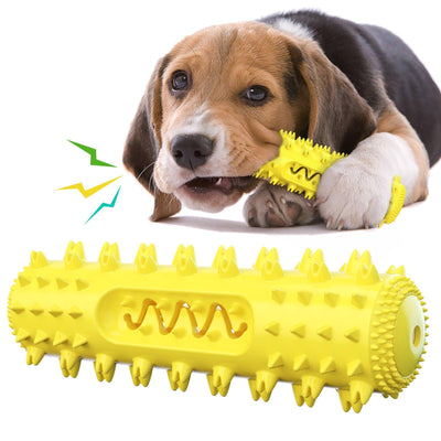 Pet Supplies Vocal Pet Dog Teething Stick Cleaning Dog Toothbrush Vent Chewing Dog Toy - Dog Hugs Cat