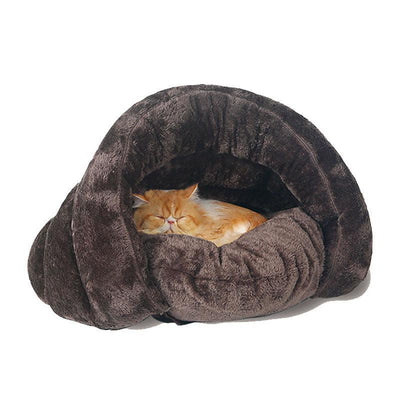 Removable And Washable Cat Kennel Dog Kennel Pet Sleeping Bag - Dog Hugs Cat
