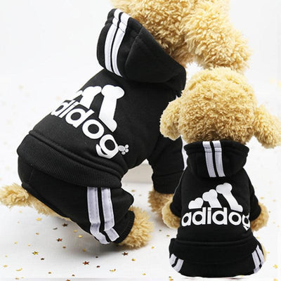 Autumn And Winter New Four-Legged Dog Clothes Teddy Bichon Hiromi Winter Clothes Thickened Pet Clothes Cute - Dog Hugs Cat