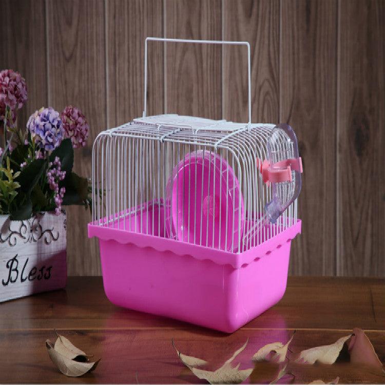 Hamster Golden Bear Supplies With Cage - Dog Hugs Cat