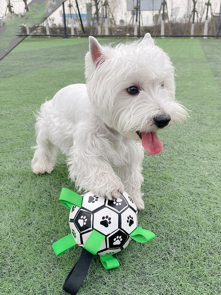 Dog Toy Lovely Paw Football Toys For Puppy Large Dogs - Dog Hugs Cat