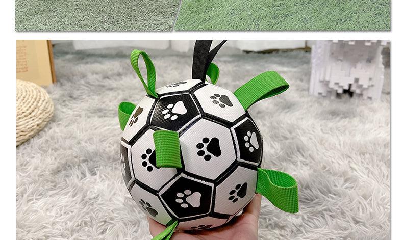 Dog Toy Lovely Paw Football Toys For Puppy Large Dogs - Dog Hugs Cat