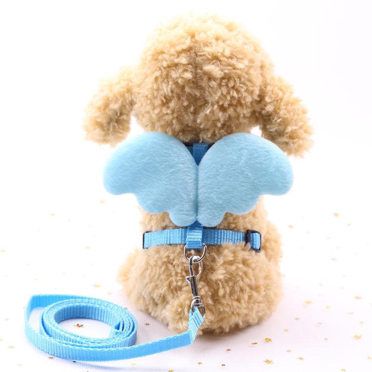 Cute Angel Pet Dog Leashes - Dog Hugs Cat