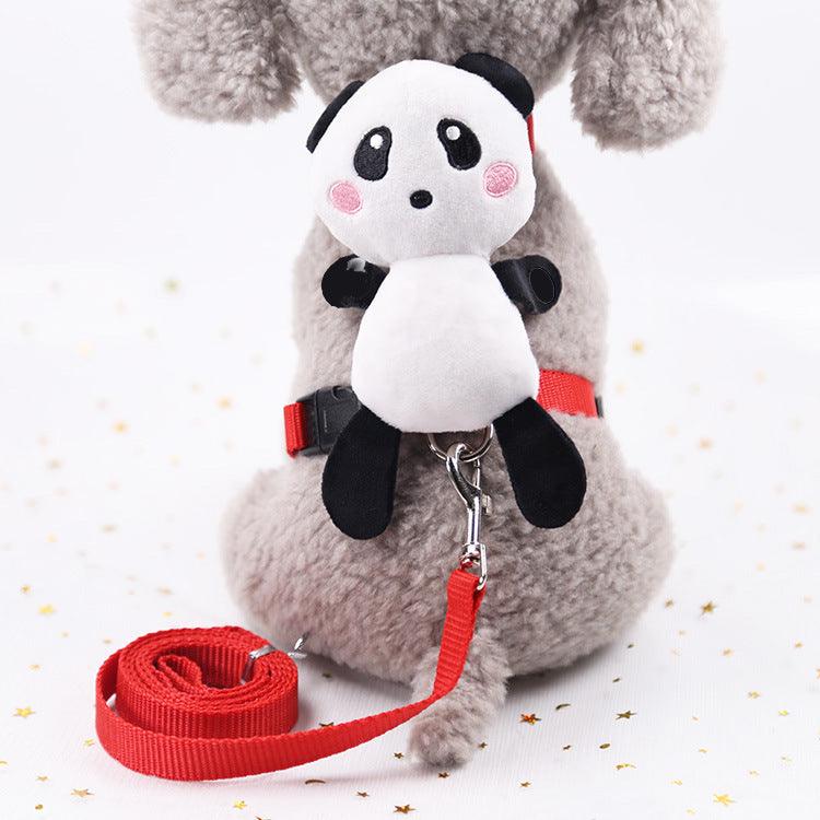 Cute Angel Pet Dog Leashes - Dog Hugs Cat