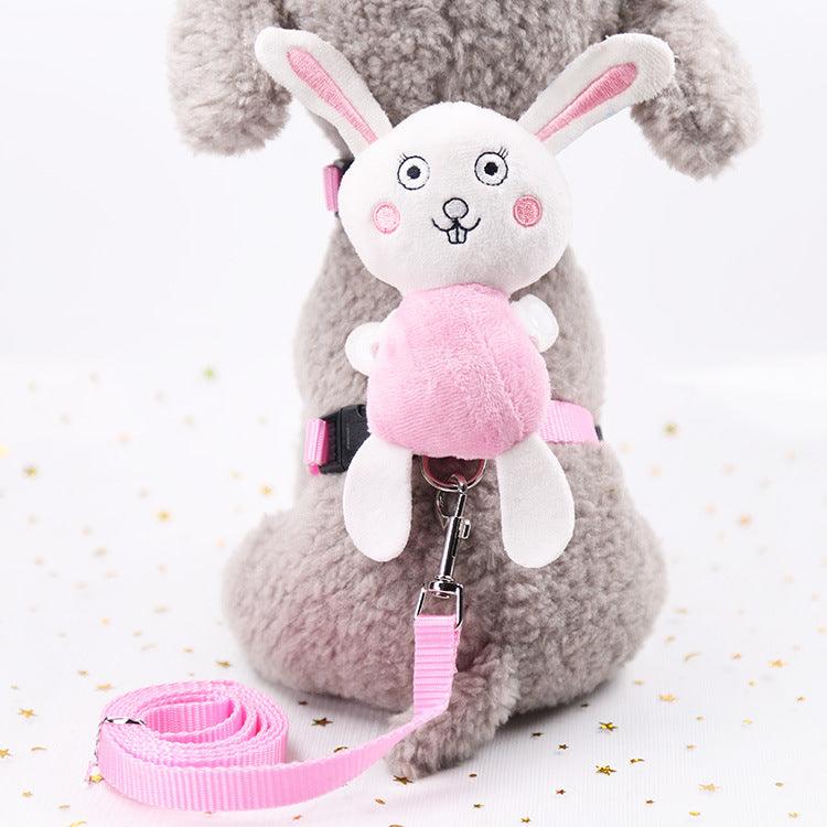 Cute Angel Pet Dog Leashes - Dog Hugs Cat