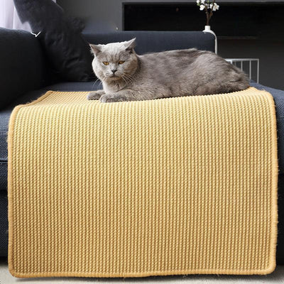 Cat Scratcher Sisal Mat Board - Dog Hugs Cat