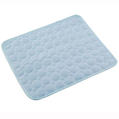 Pet Dog Cat Ice Silk Cold Nest Pad For Cooling In Summer - Dog Hugs Cat
