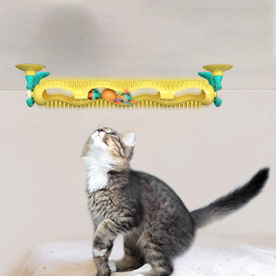 Funny Cat Toys 360 Roller Suction Cup - Dog Hugs Cat