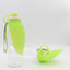 Portable Pet Water Dispenser Feeder Leak Proof With Drinking Cup Dish Bowl Dog Water Bottle - Dog Hugs Cat