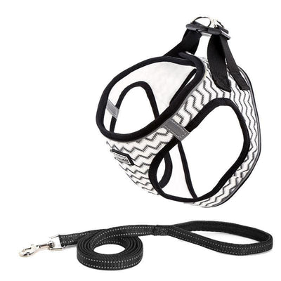 Dog Chest Harness Traction Suit Clothes Dog Chain Dog Leash - Dog Hugs Cat