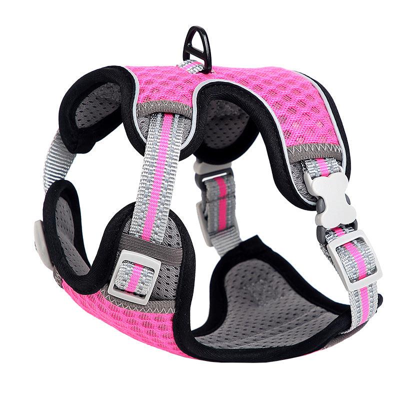 Pet Cat Traction Rope Vest-Style Chest Harness - Dog Hugs Cat