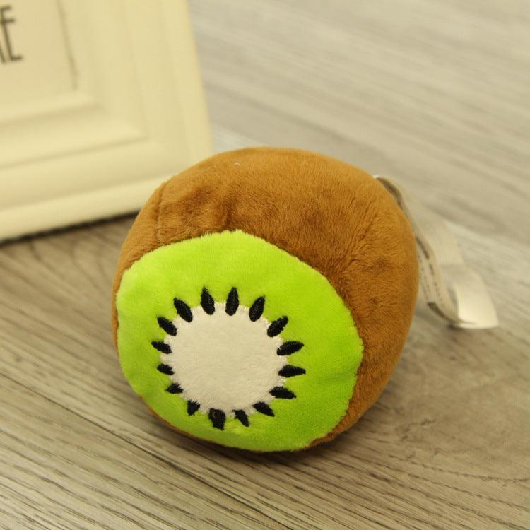 Fruit And Vegetable Pet Toys Cat And Dog Plush Toys - Dog Hugs Cat