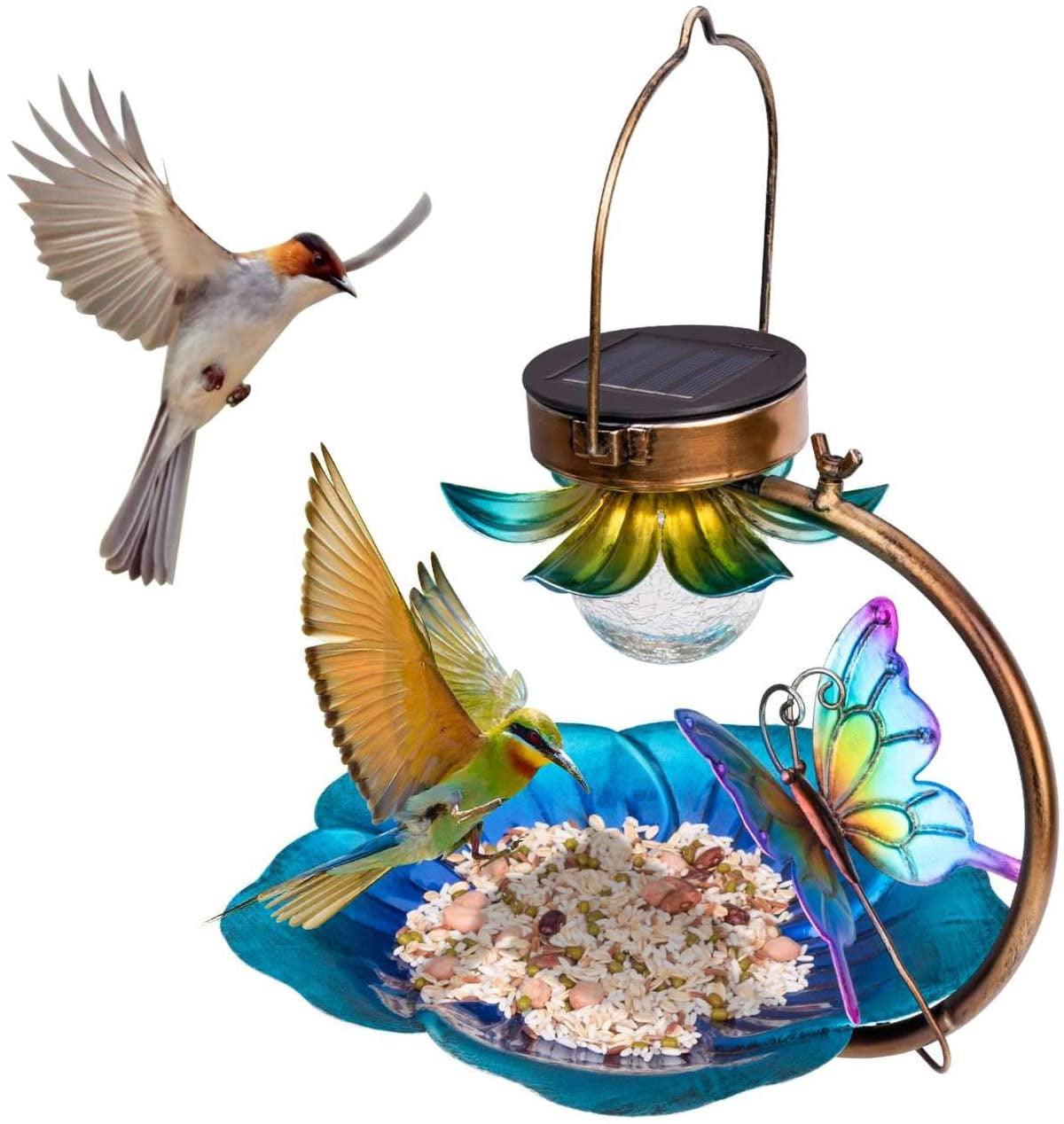 Solar Crack Ball Bird Feeder - Dog Hugs Cat