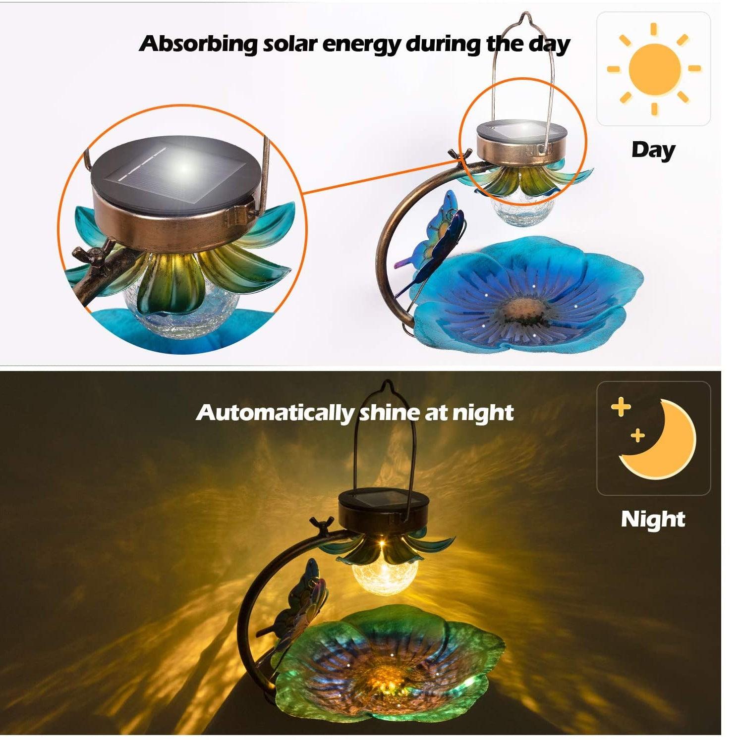 Solar Crack Ball Bird Feeder - Dog Hugs Cat