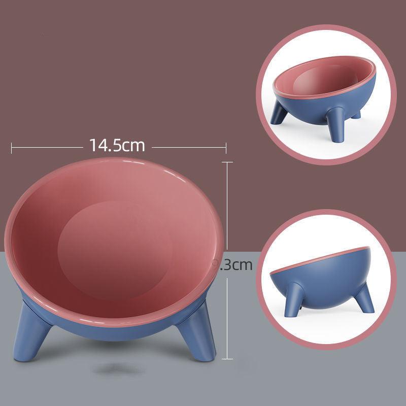 Cat Dog Bowl With Stand Pet Feeding Food Bowls Dogs Bunny Rabbit Nordic Color Feeder Product Supplies Pet Accessories - Dog Hugs Cat