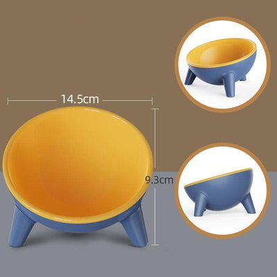 Cat Dog Bowl With Stand Pet Feeding Food Bowls Dogs Bunny Rabbit Nordic Color Feeder Product Supplies Pet Accessories - Dog Hugs Cat