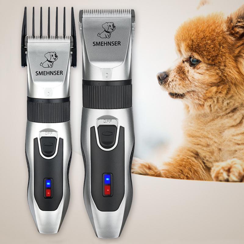 Pet Electric Hair Trimmer Pet Cleaning Products - Dog Hugs Cat