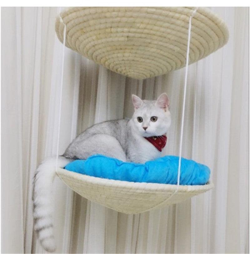 Cat Climbing Frame Cat Litter Cat Tree Cat Jumping Platform Cat Scratching Frame - Dog Hugs Cat